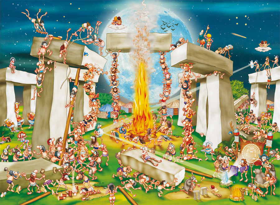 DMG Cartoon Collection - Building Stonehenge (DAMAGED BOX)