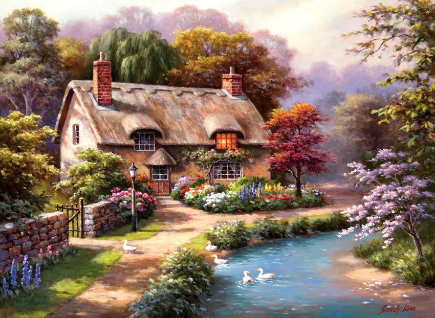 Duck Path Cottage, Sung Kim (1000pcs)