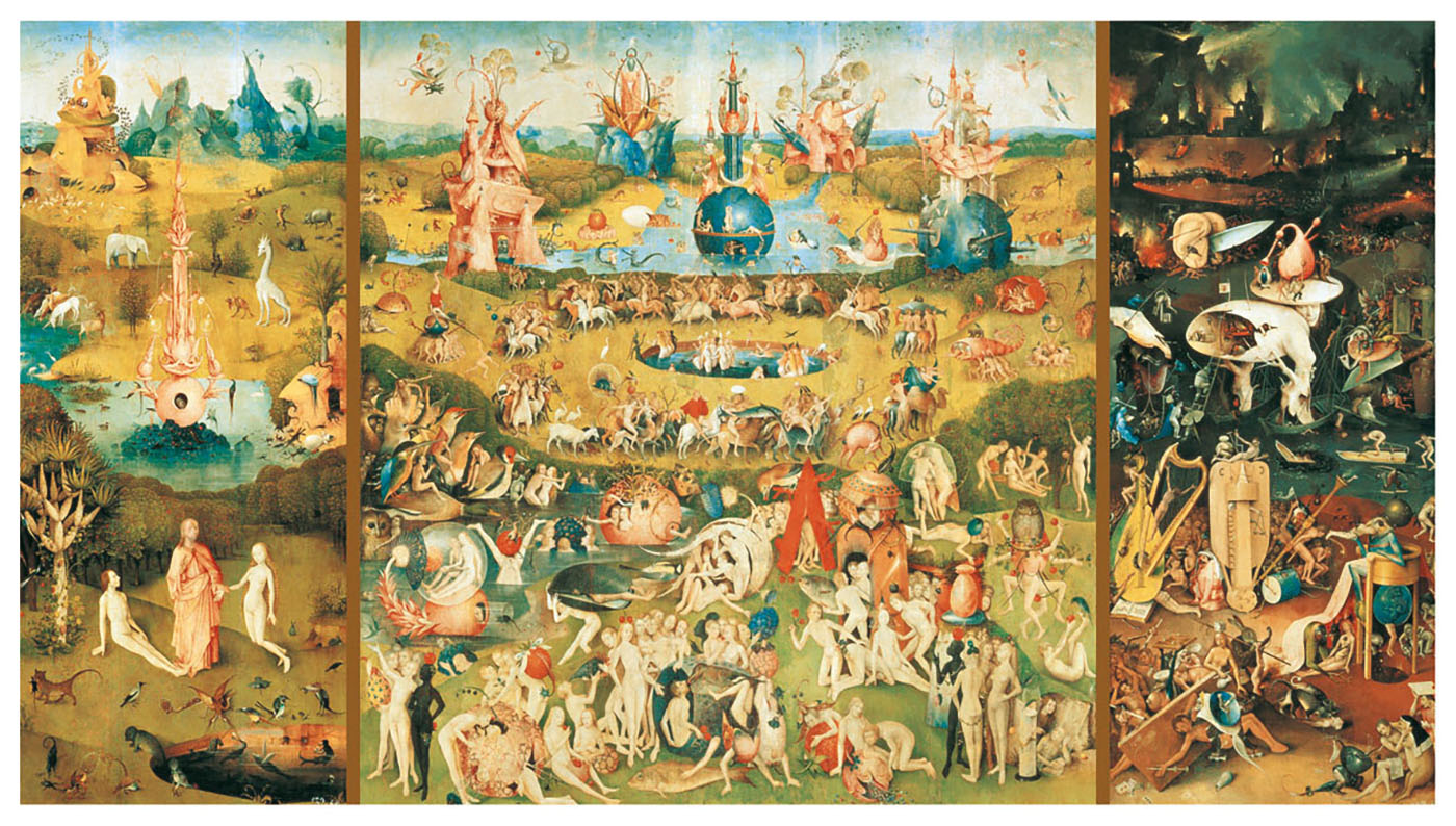 The Garden of Earthly Delights, Hieronymus Bosch (9000pcs)