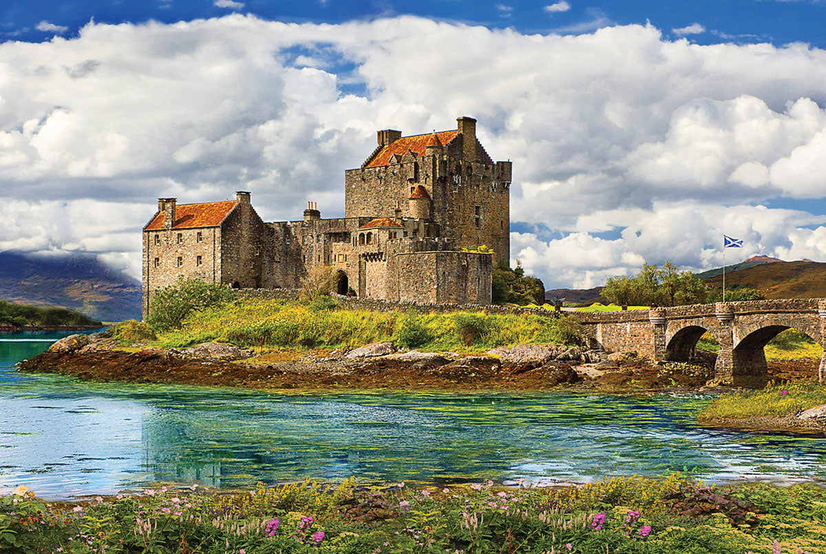 PFG HDR Photography - Eilean Donan Castle, Scotland (Usage/Used - PUZZLES FOR GOOD)