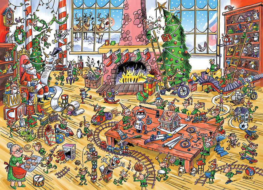 Doodletown: Elfes au travail, Dave Whamond