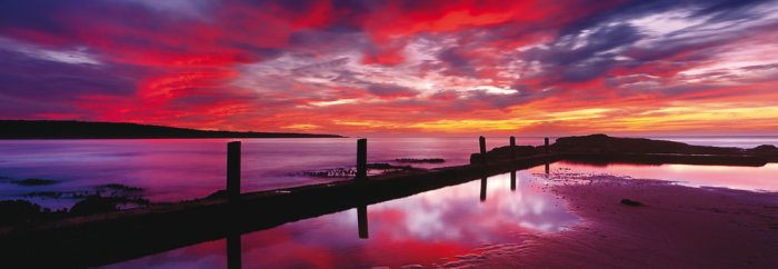 Eden Sea Baths - New South Wales, Australia (Panorama)