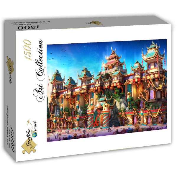PFG Fairyland Chine (1500 pièces) (Utilisation - PUZZLES FOR GOOD)