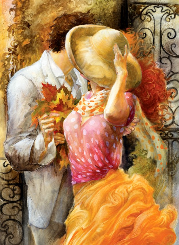 Feuilles d'automne, Lena Sotskova (1000pcs)