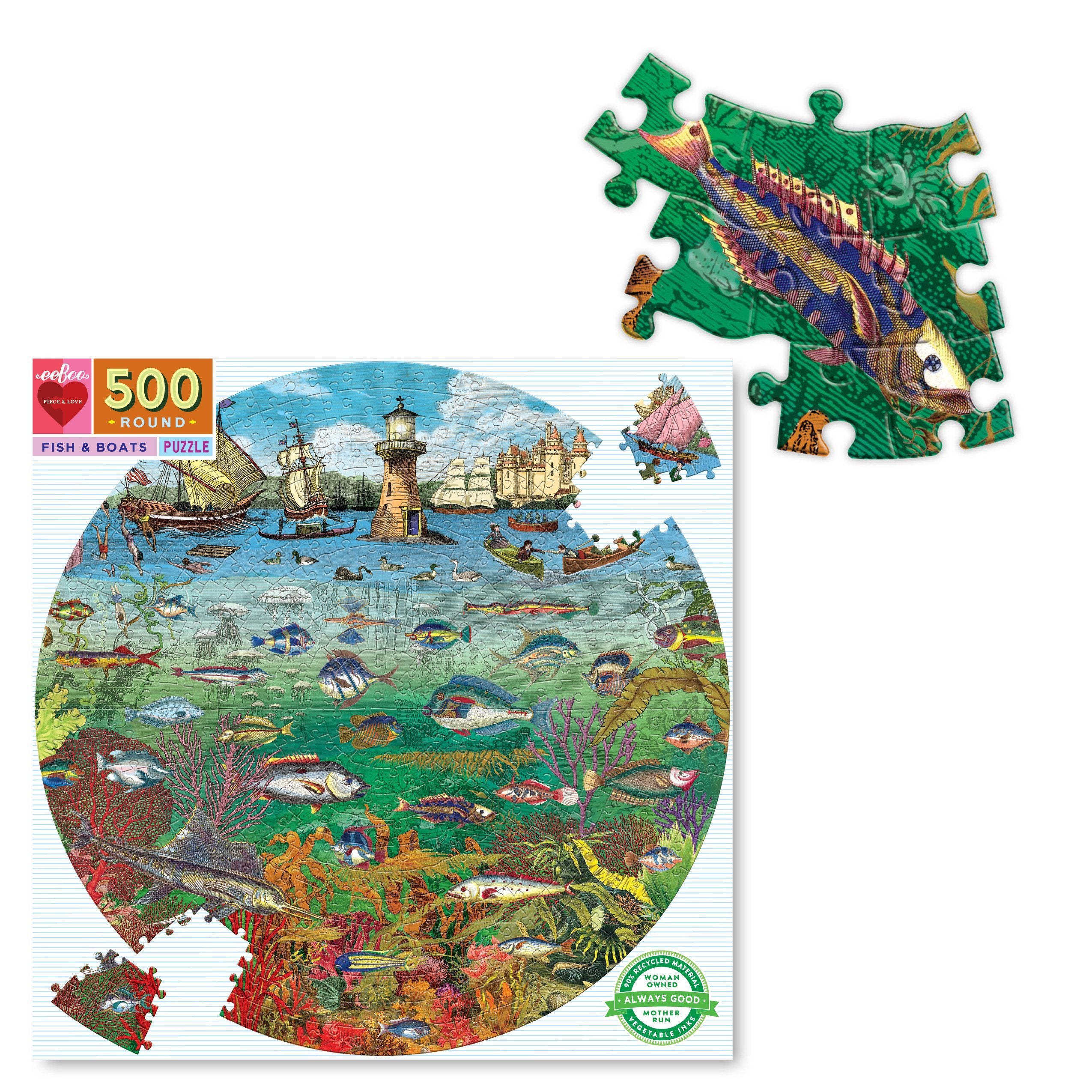 Poisson et bateaux