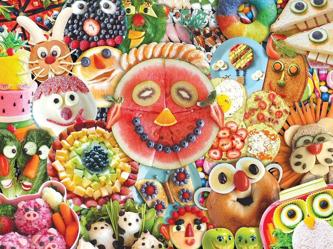Trendz - Funny Face Food (300pcs) (EZ Grip)