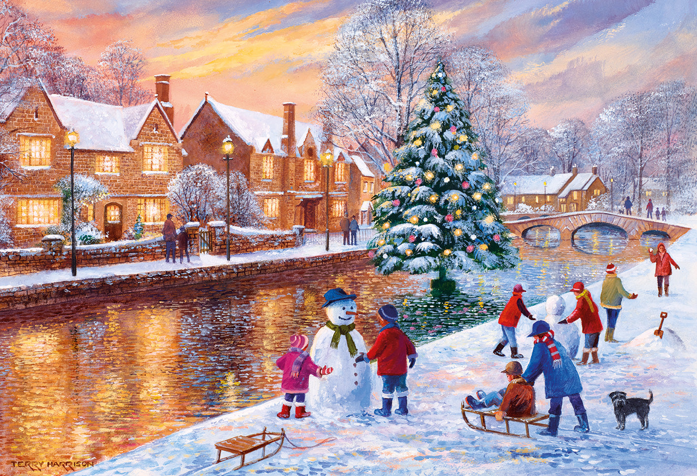 Bourton at Christmas