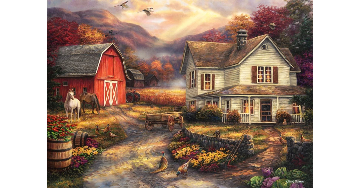 Détendant à la ferme, Chuck Pinson (2000pcs)