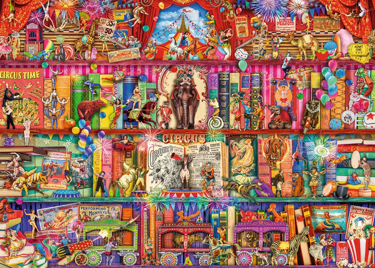 PFG Ravensburger The Greatest Show On Earth (1000pcs) (Usage/Used - PUZZLES FOR GOOD)