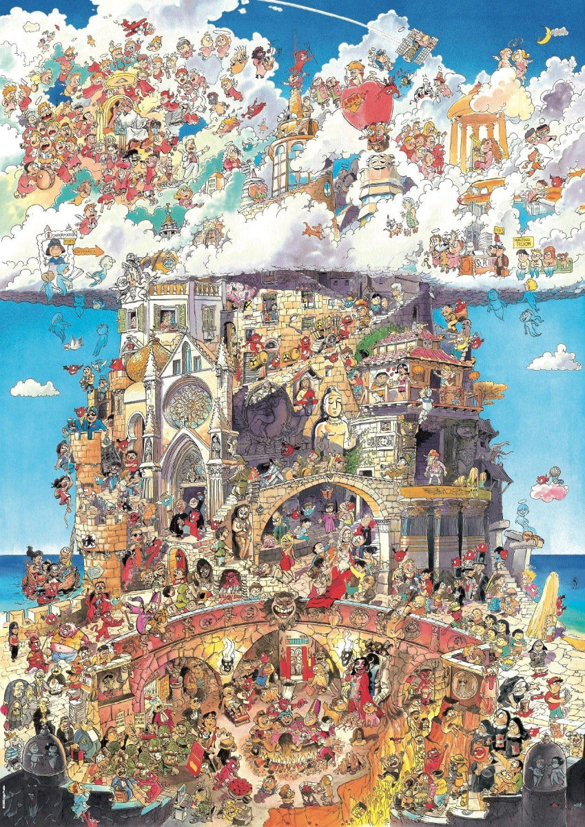 Le paradis et l'enfer, Prades (boîte triangulaire)