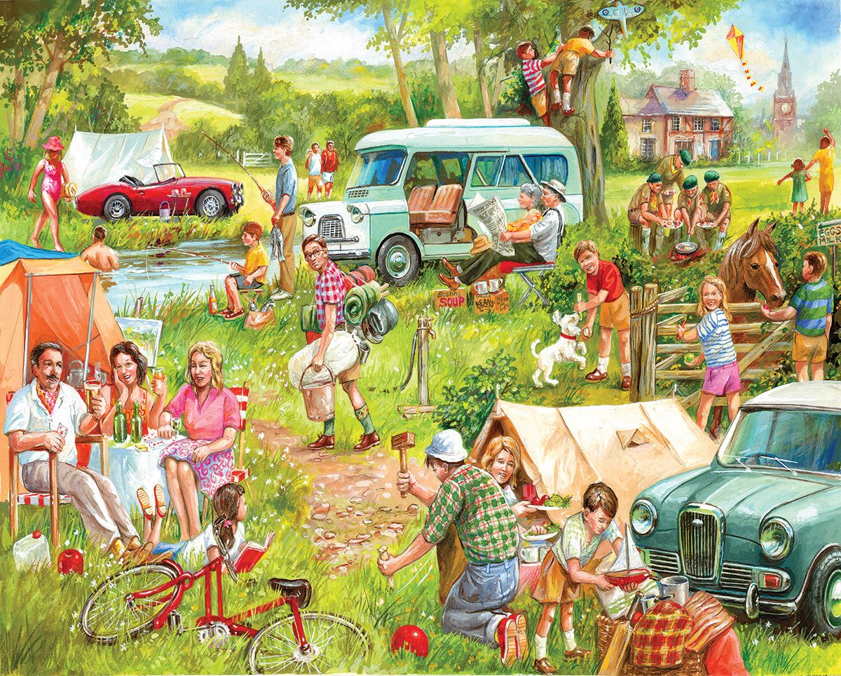 Happy Campers, James Mitchell