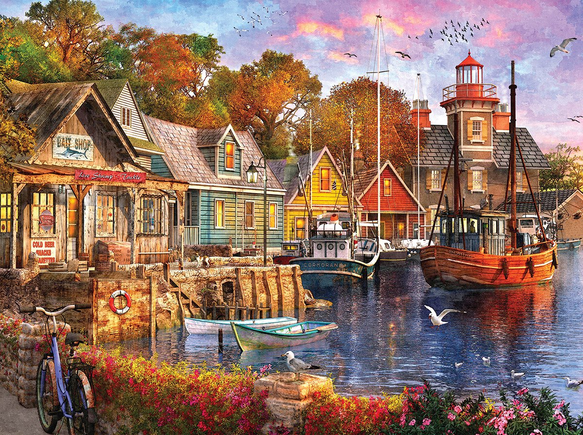 Soirée portuaire, Dominic Davison