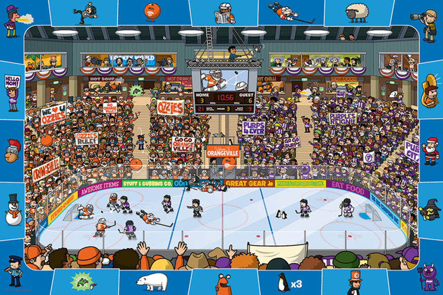 Spot & Find - Hockey (100pcs)