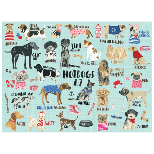 Hot dogs A-Z, Carolyn Gavin