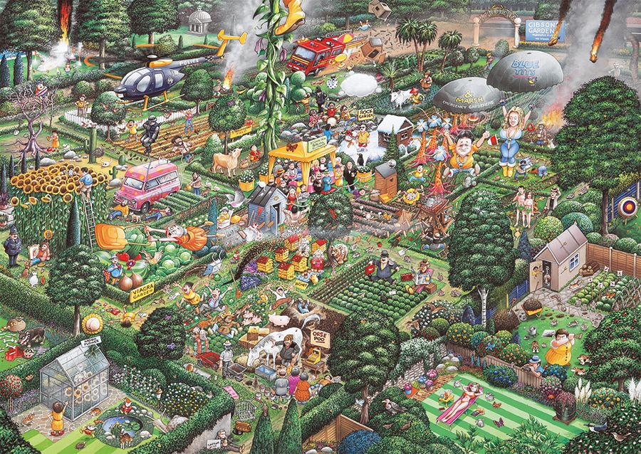 J'adore le jardinage, Mike Jupp (1000pcs)