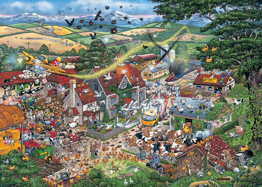 J'adore la cour de ferme, Mike Jupp