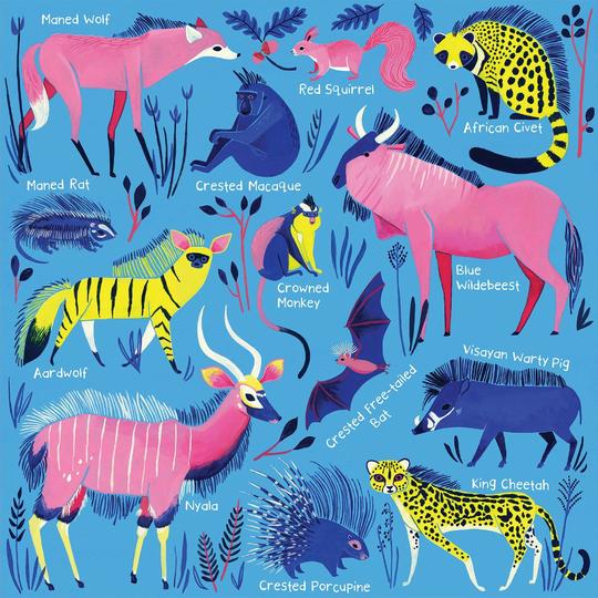 Mammals with Mohawks