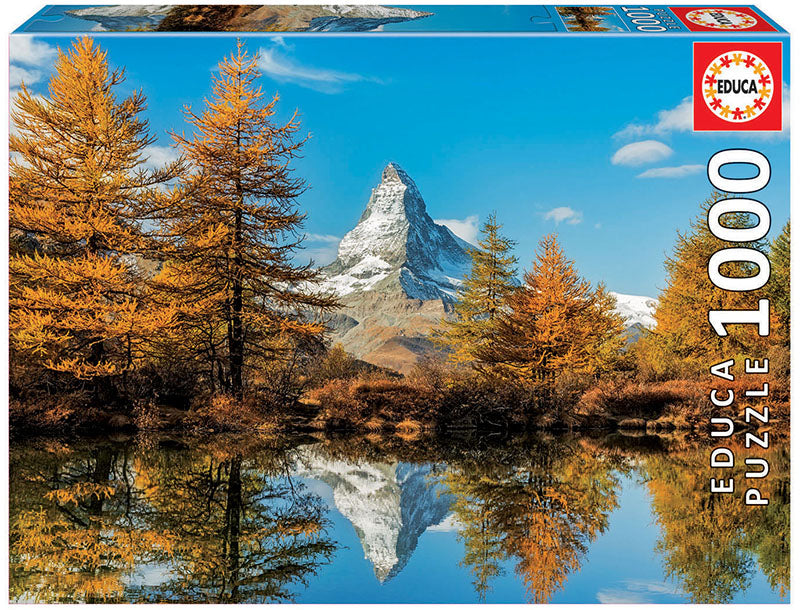 Mountain de la Cervin à l'automne