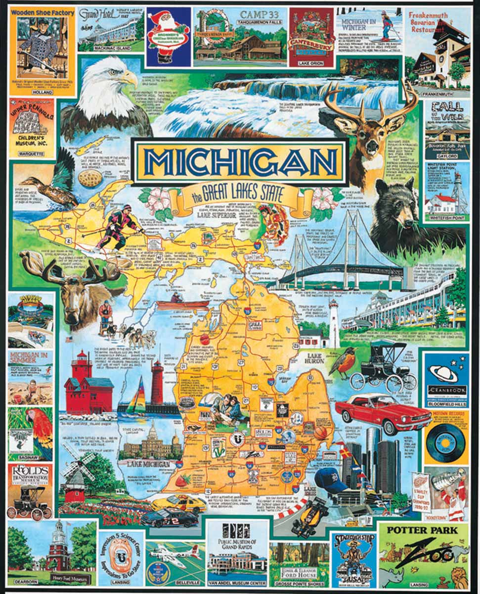 Michigan - The Great Lakes State, James Mellett