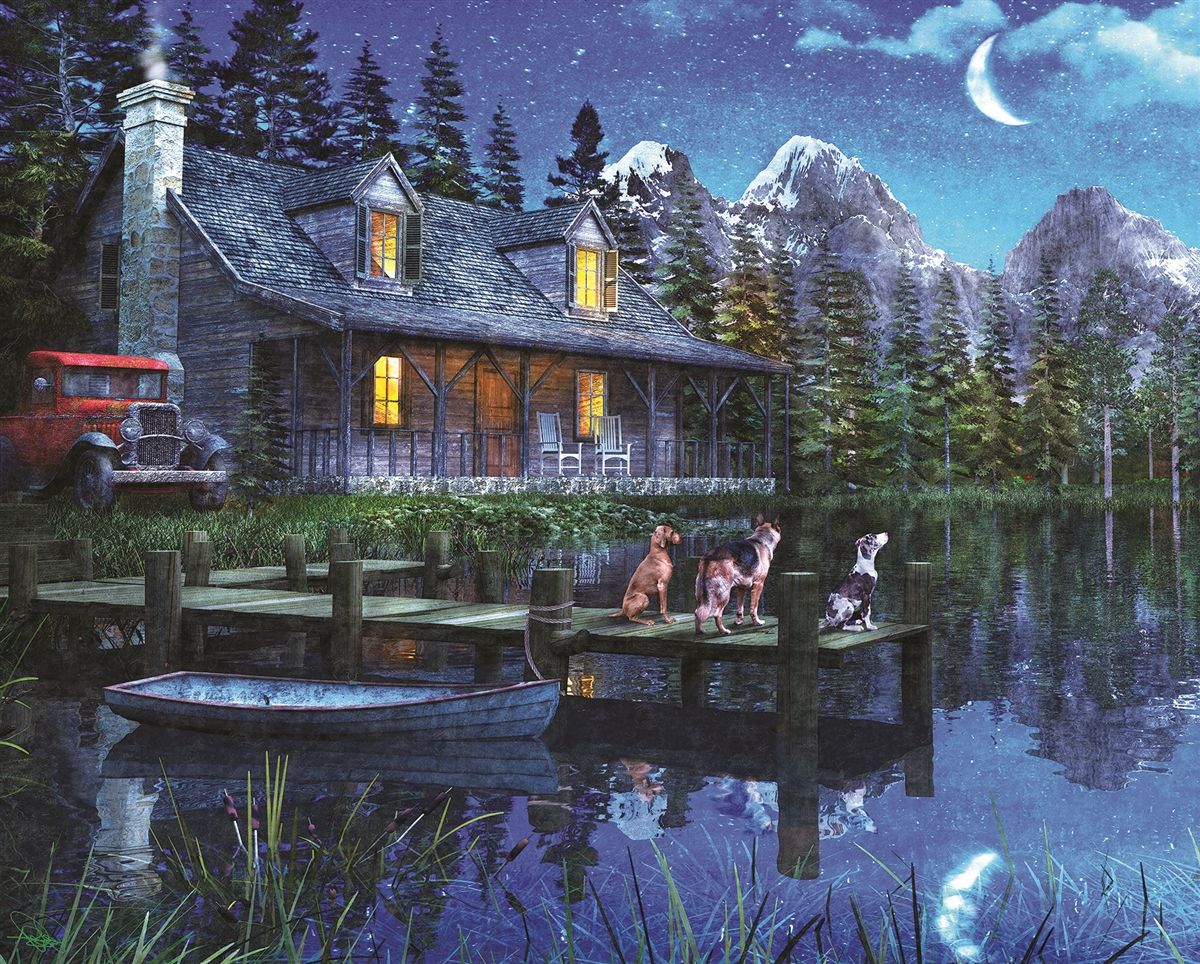 Nuit au clair de lune, Dominic Davison (1000pcs)