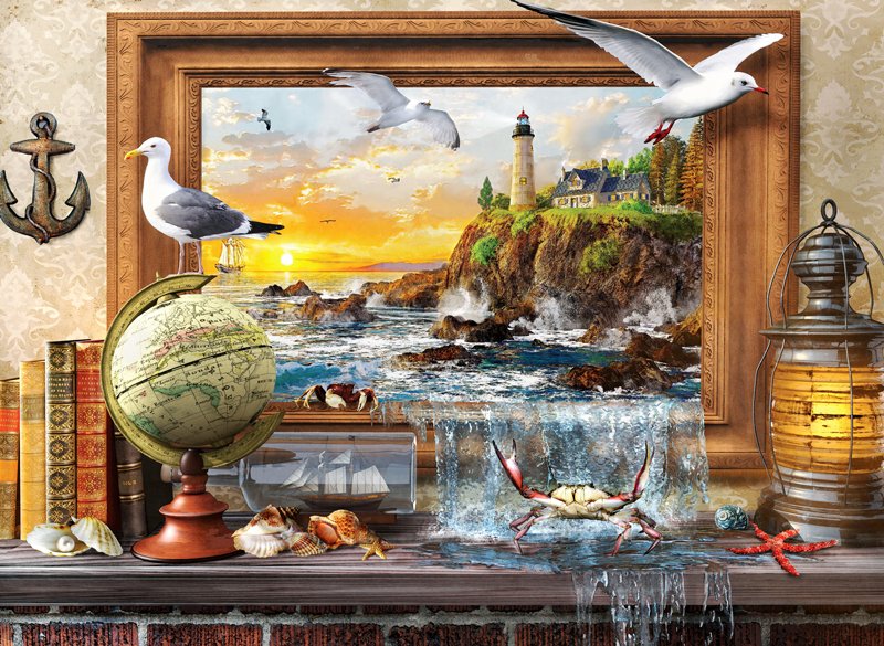 Marine à la vie, Dominic Davison (1000pcs)