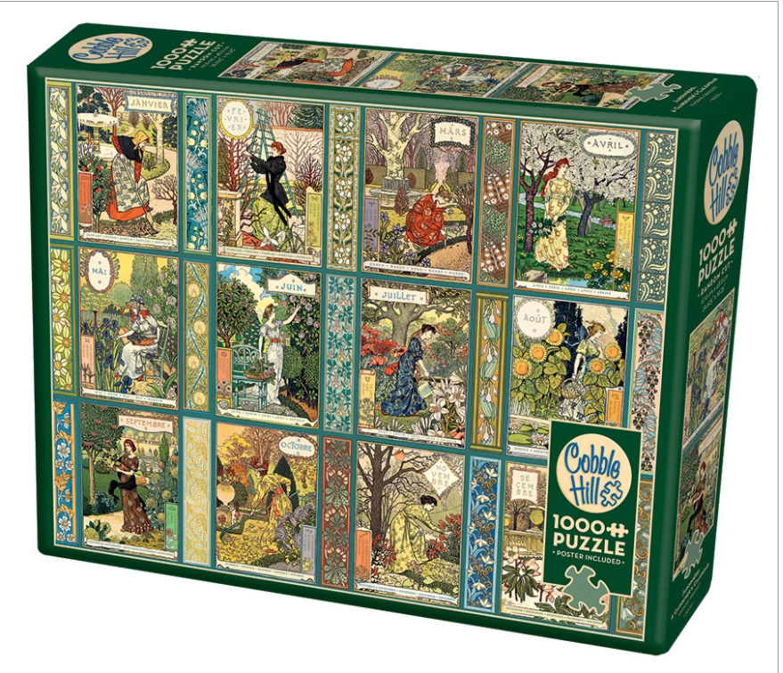 Jardiniere: A Gardener's Calendar, Eugene Grasset