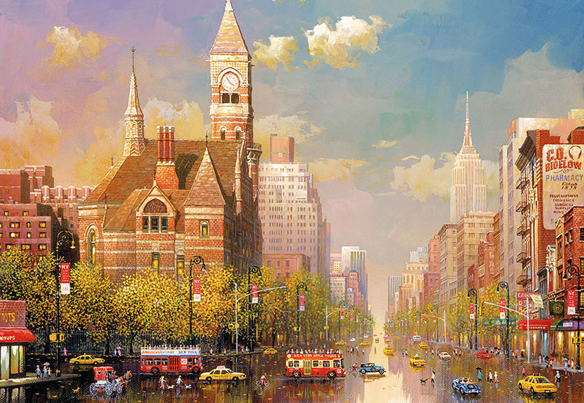 New York Afternoon, Alexander Chen