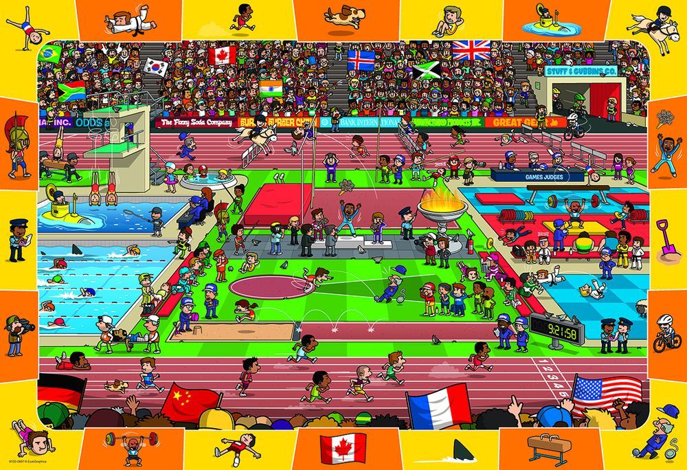 Spot & Find - Olympics (100pcs)