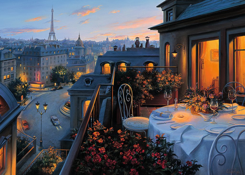 Ravensburger Paris Balcony, Eugene Lushpin