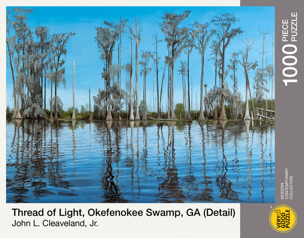 PFG Thread of Light, Okefenokee Swamp, GA, John Cleaveland (Usage/Used - PUZZLES FOR GOOD)