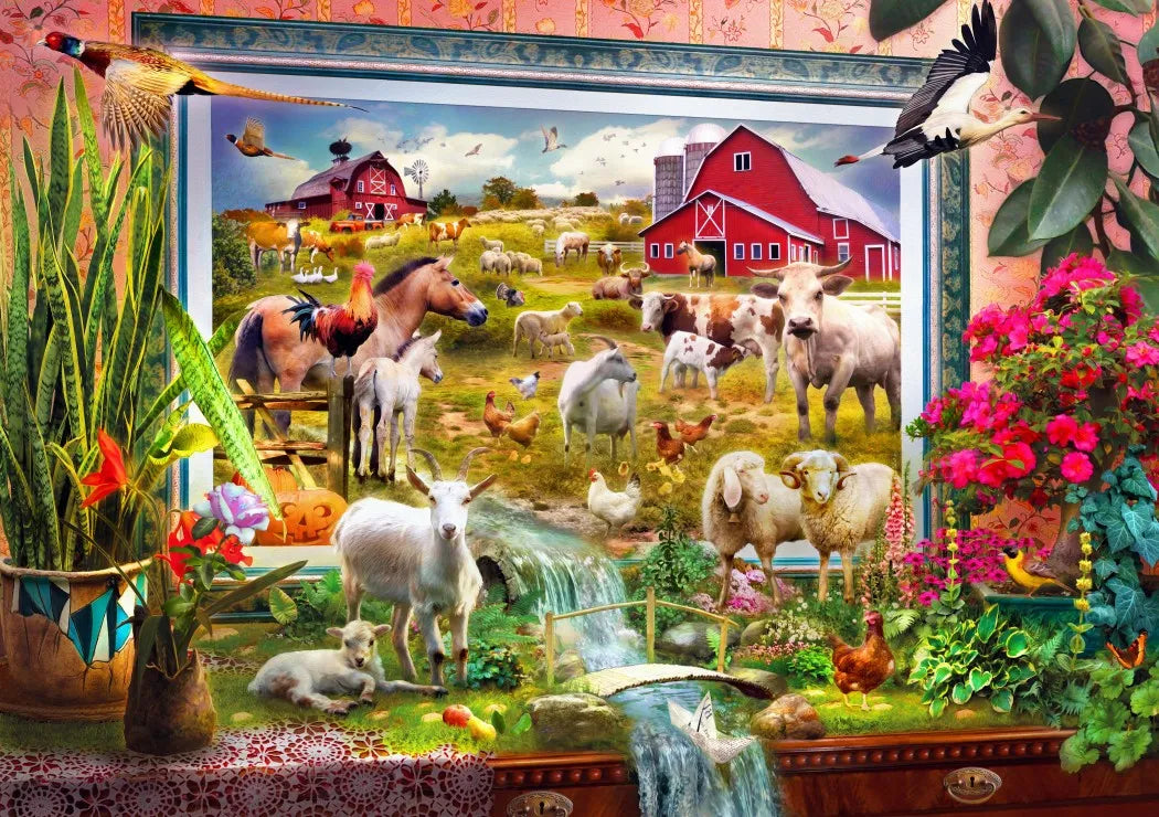Peinture de ferme magique, Jan Patrik Krasny (1000pcs)