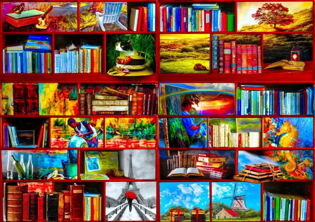 The Library The Travel Section (1000pcs)