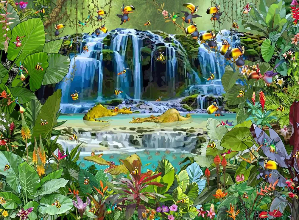 Cascade, François Ruyer (2000pcs)