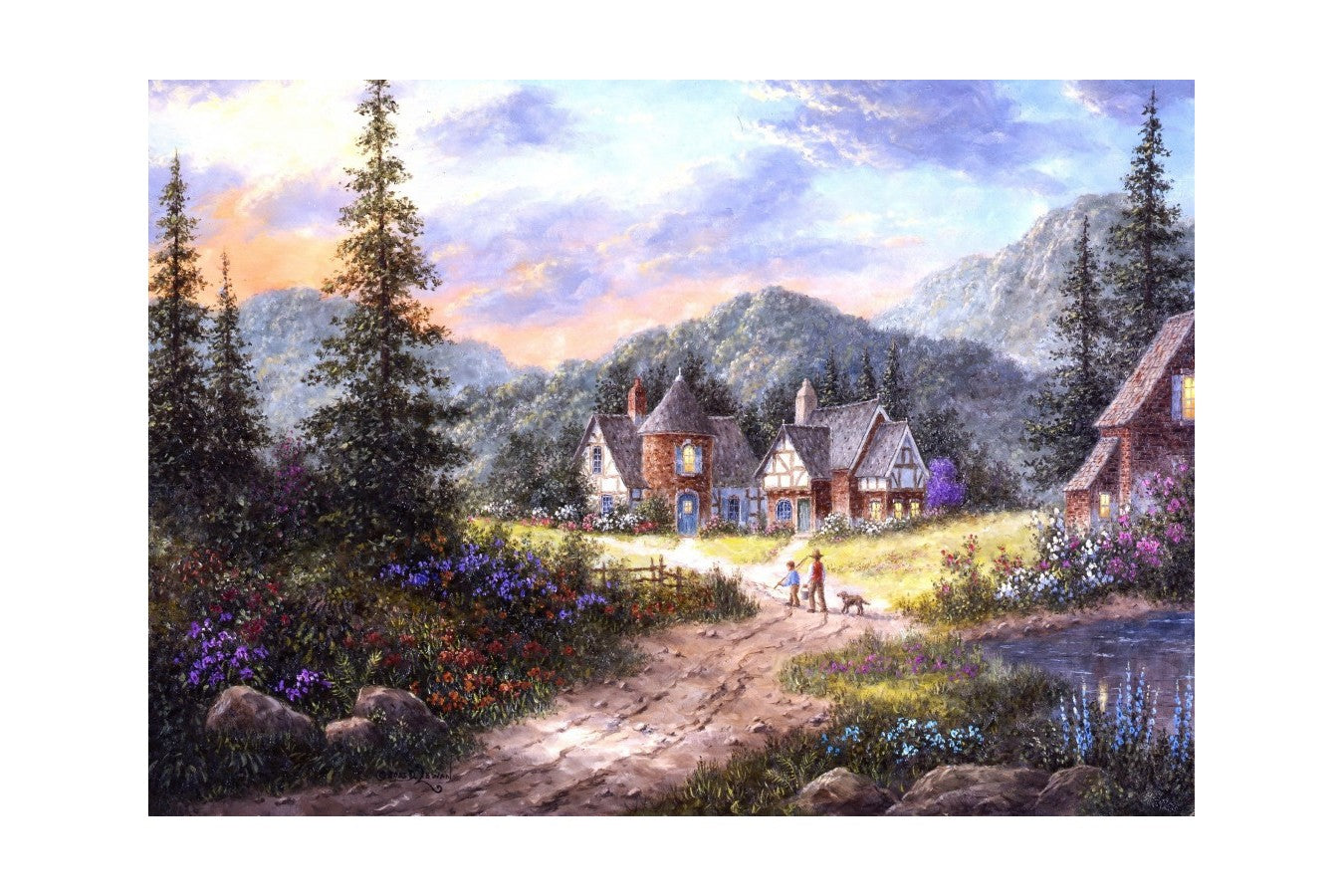 Hills de Bavière, Dennis Lewan (1500pcs)
