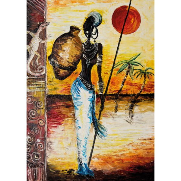 African Woman (1000pcs)
