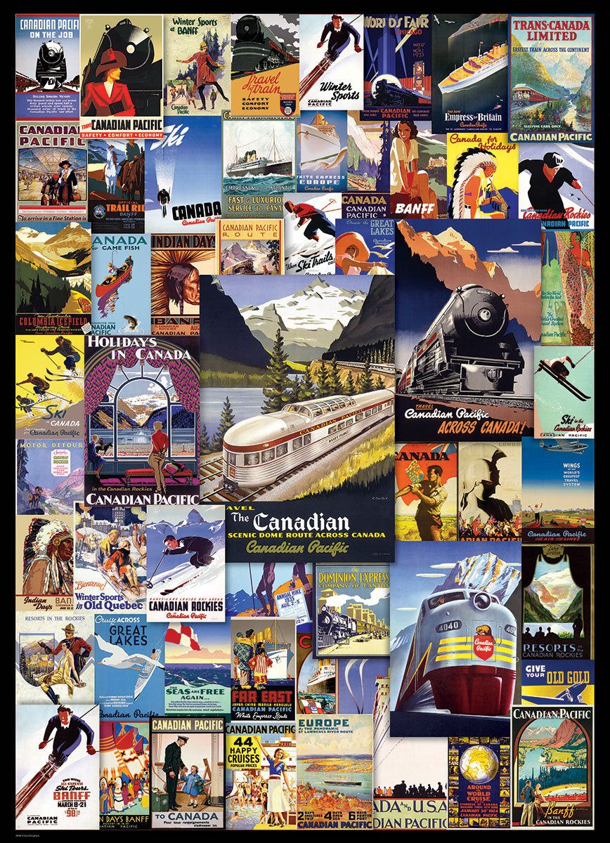 PFG Canadian Pacific - Railroad Adventures (Usage/Used - PUZZLES FOR GOOD)