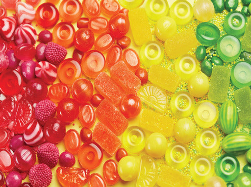 Colorful Collage - Rainbow of Sweets & Candies (1000pcs)