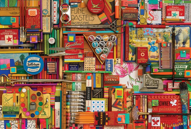 Supplies d'art vintage, Shelley Davies