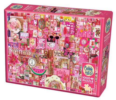 Pink, Shelley Davies (1000pcs)