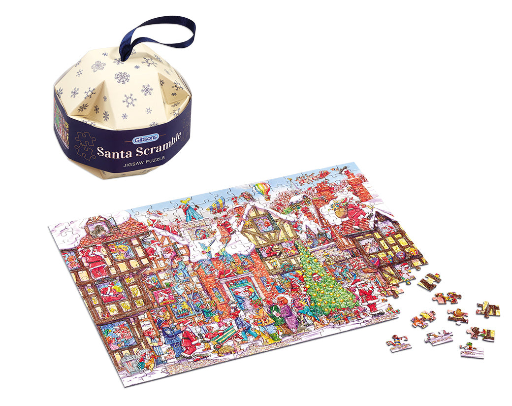 DMG Santa Scramble (Ornament and Puzzle) (DAMAGED BOX)