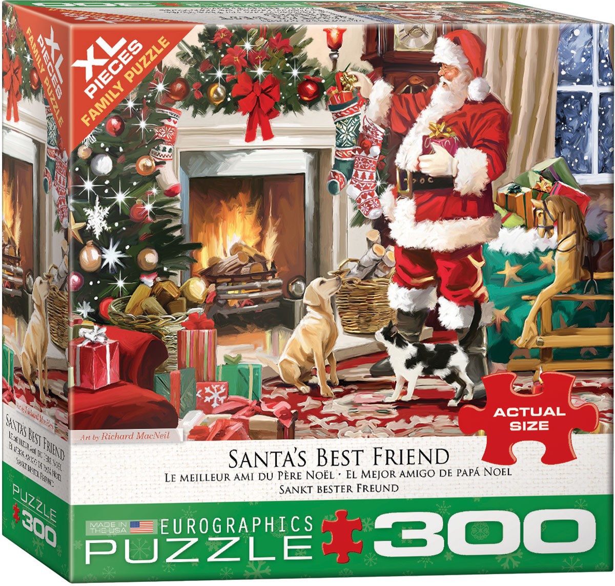 Santa's Best Friends, Richard MacNeil (300XLpcs)
