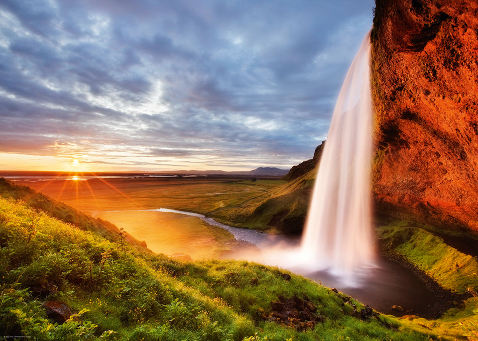 PFG Seljalandsfoss Waterfall - Southern Islande (USAGÉ / USET - Puzzles pour de bon)