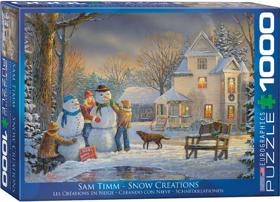 Snow Creations 1000 Pieces Jigsaw Puzzle