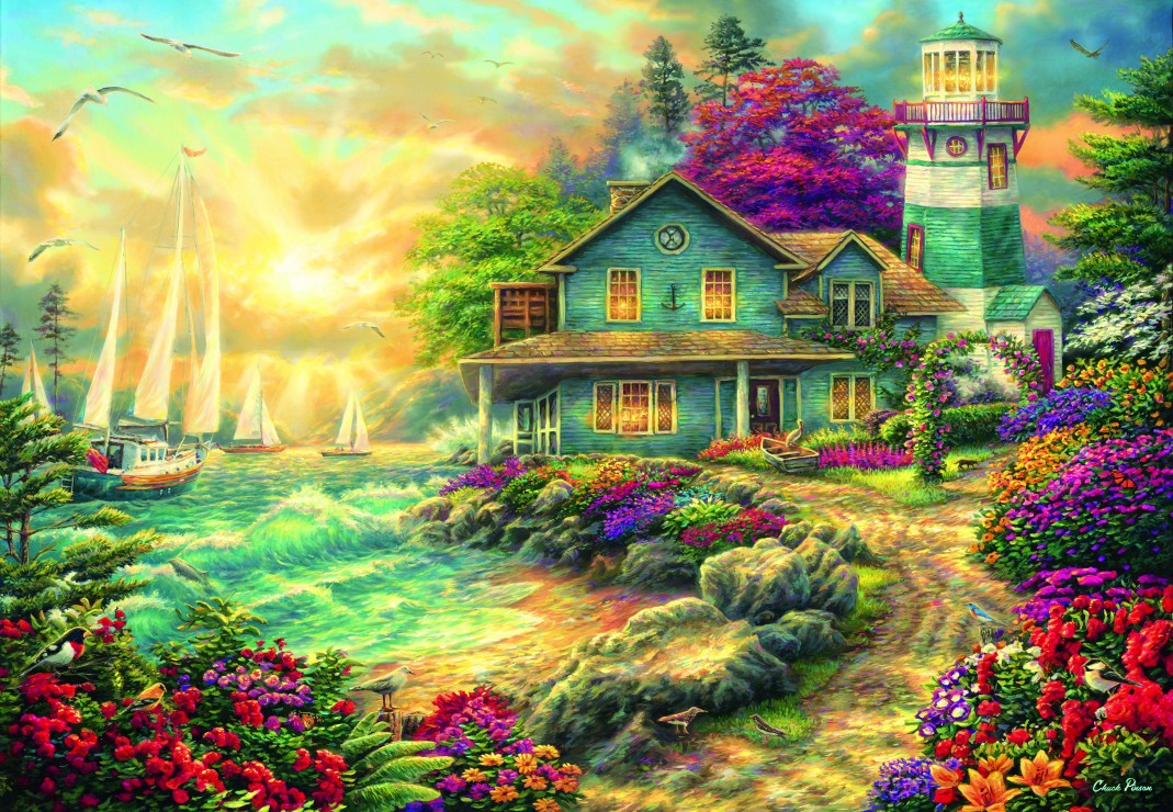 Sunrise by the Sea, Chuck Pinson (1000pcs)