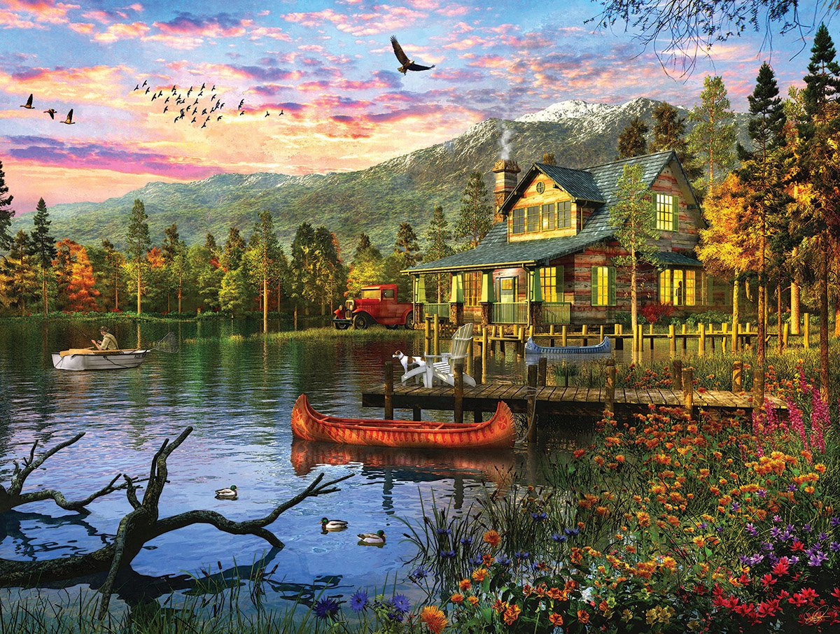 Sunset Cabin, Dominic Davison