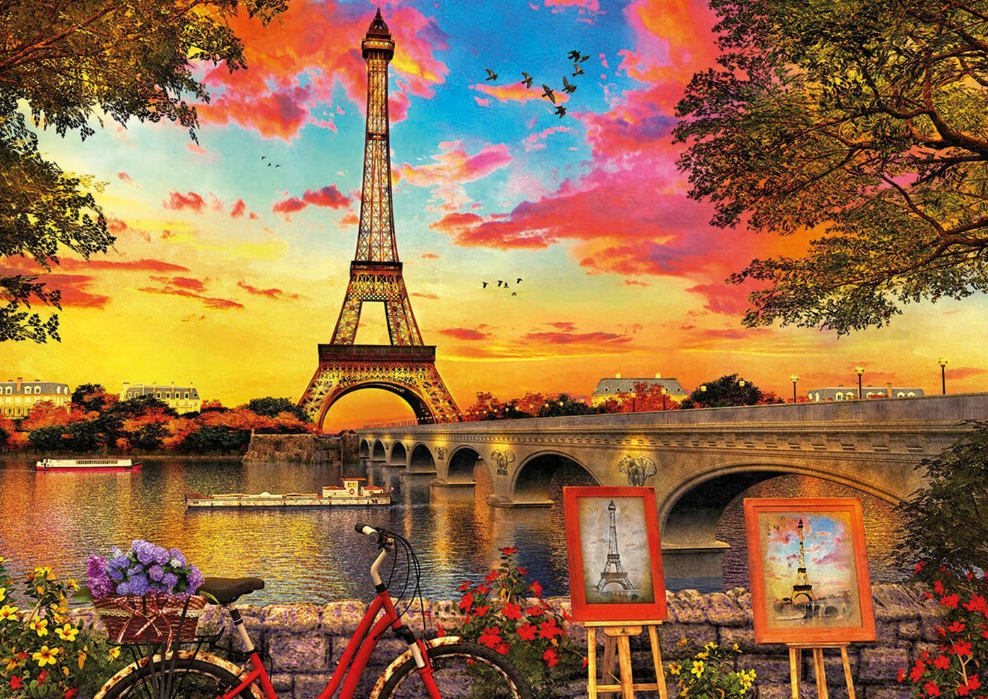 Sunset à Paris, Dominic Davison (3000pcs)