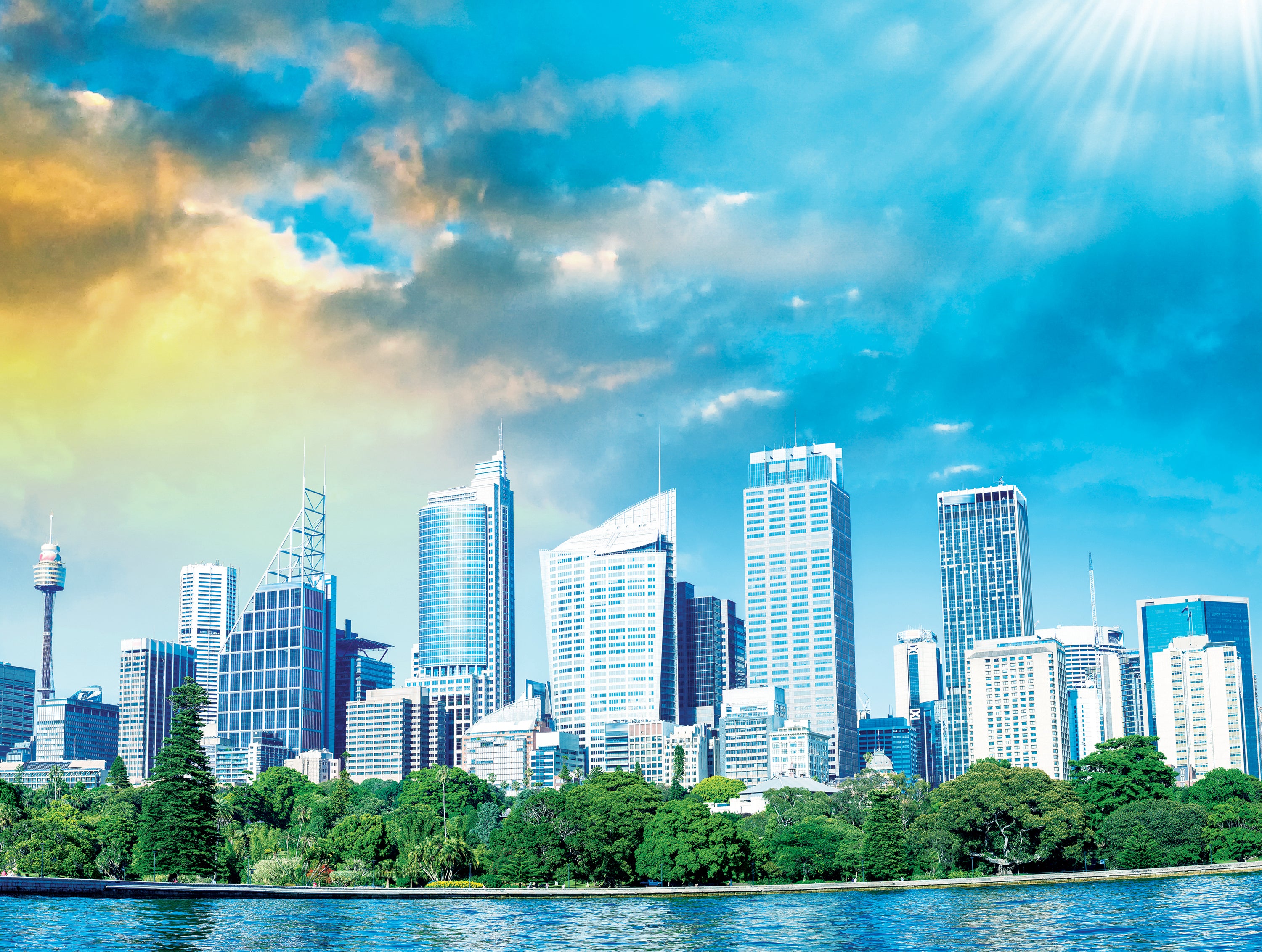 Collection de cartes postales - Sydney Skyline (300pcs)
