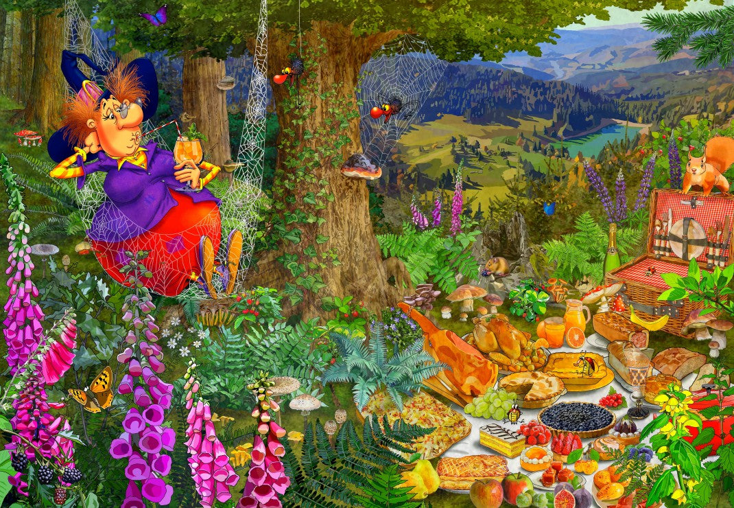 Le pique-nique de la sorcière, François Ruyer (1000pcs)