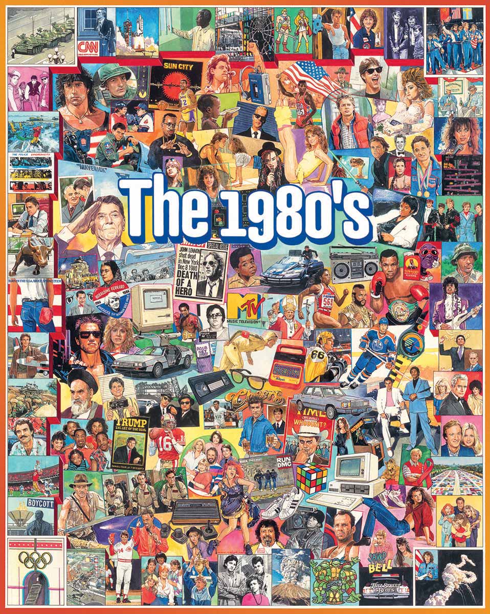 Les années 80 (les années 1980), James Mellett