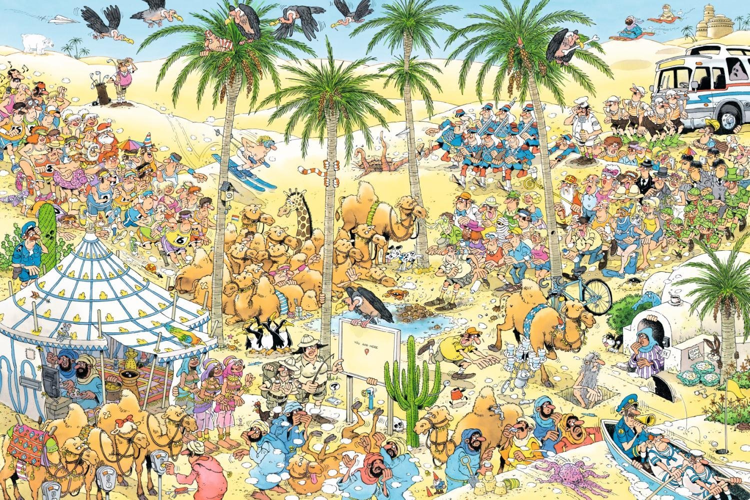 The Oasis, Jan van Haasterren (1500pcs)